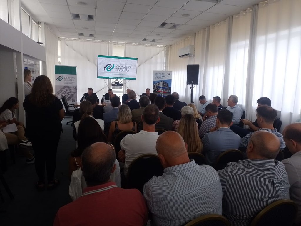 We were present at the presentation of the Regional Forum of Productive Parks